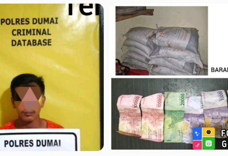 Tersangka dan barang bukti